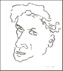 Autoportrait d'Ivan Goll