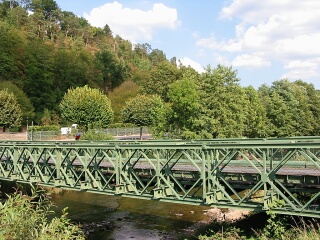 Le dernier pont Bailey de Saint-Dié